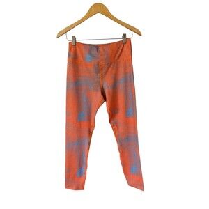 ZYIA Active Leggings Large Orange Graphic‎ LARGE